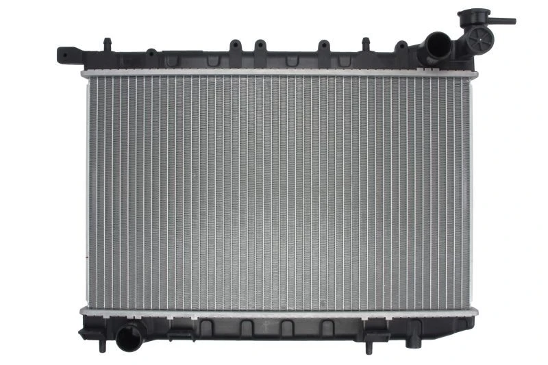 Image of KOYORAD PL021099 Engine radiator Aluminium, Brazed cooling fins, without frame, with gaskets/seals Radiator,engine cooling (470)
