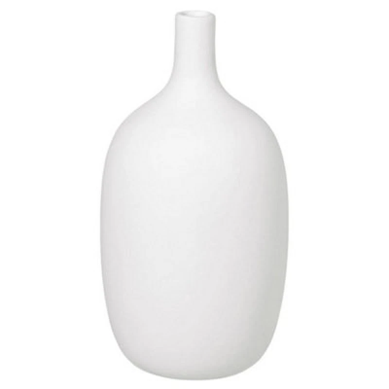 Image of Blomus Ceola Ceramic Vase 21Cm - White