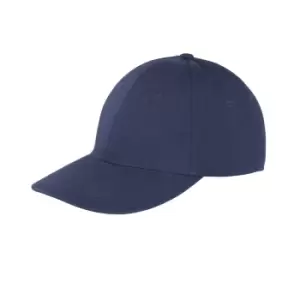 Image of Result Unisex Core Memphis 6 Panel Baseball Cap (Pack of 2) (One Size) (Navy Blue)