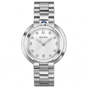 Image of Bulova Ladies Rubaiyat Stainless Steel Bracelet Watch