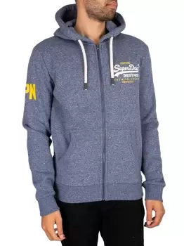 Image of Vintage Logo Classic Zip Hoodie