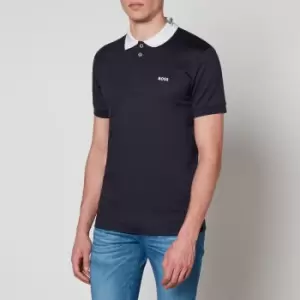 Image of BOSS Green Paule1 Cotton-Jersey Polo Shirt - S