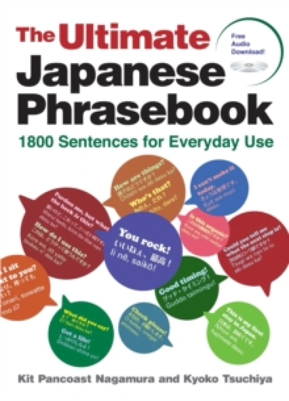 Image of The Ultimate Japanese Phrasebook : 1800 Sentences for Everyday Use (free audio download) Paperback / softback