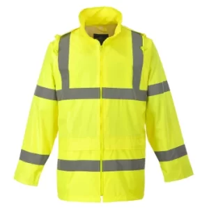 Image of Portwest Hi Vis Rain Jacket Yellow 3XL