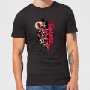Image of Marvel Deadpool Lady Deadpool Mens T-Shirt - Black