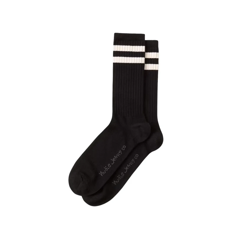 Image of Nudie Jeans Socks Nudie Jeans Amundsson Sport Noir Male TU