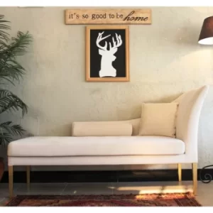 Image of Black Deer Wooden Brown Black Decorative Wooden Wall Accessory