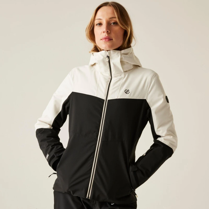 Image of Dare 2b Iced Jacket Egret White & B female 10