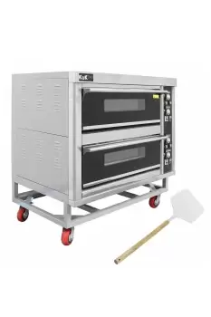 Image of Large Commercial Pizza / Baking Oven & Pizza Peel