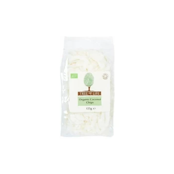 Image of Organic Coconut Chips - 125g x 6 - 84090 - Tree Of Life
