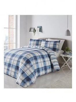 Image of Fusion Balmoral Duvet Cover Set - Blue