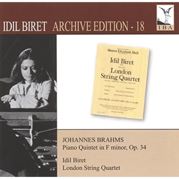 Image of Idil Biret Piano Quartet - BRAHMS:PIANO QUINTET CD