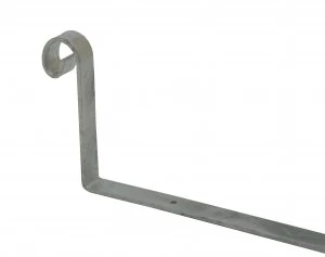 Image of Wickes 4mm Scrolled Hip Iron HI4 300x150x25mm