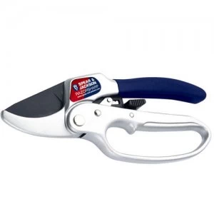 Image of Spear and Jackson Razorsharp Advance Ratchet Action Anvil Secateurs