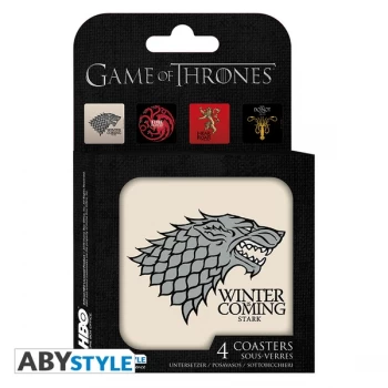Image of Game Of Thrones - Houses Coasters (Set Of 4)