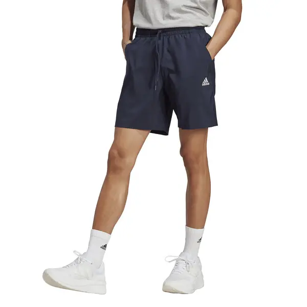 Image of Recycled Shorts with Small Embroidered Logo
