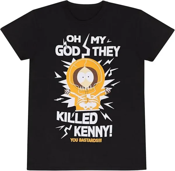 Image of South Park They Killed Kenny! T-Shirt Black S Men