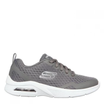 Image of Skechers Microspec Runners Junior Boys - Charcoal/White
