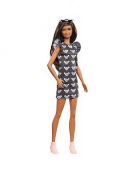Image of Barbie Fashionistas Doll - Mouse Print Dress