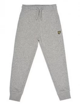 Image of Lyle & Scott Boys Classic Cuffed Joggers - Grey