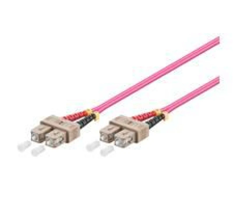 Image of Microconnect FIB222001-4 InfiniBand/fibre optic cable 1m SC Violet
