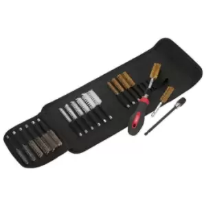 Image of Sealey VS1800 Cleaning & Decarbonising Brush Set 20pc