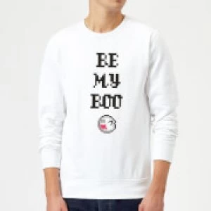 Image of Super Mario Be My Boo Sweatshirt - White - M