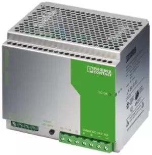 Image of Phoenix Contact Quint-Ps-3X400-500Ac/48Dc/10 Psu, Din Rail, 48V, 10A