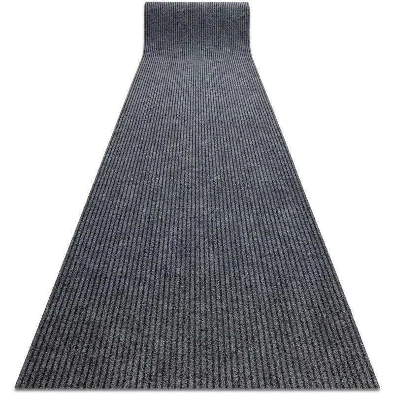 Image of RugsX Antislip Runner in Grey Size: 120cm x 250cm Grey Unisex 120cm x 250 cm