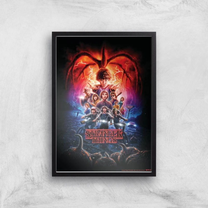 Image of Stranger Things Season Two Poster Giclee Art Print - A2 - Print Only