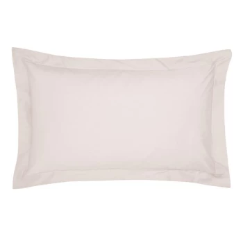 Image of Bedeck of Belfast Fine Linens 300TC Plain Dye Oxford Pillowcase - TUBEROSE