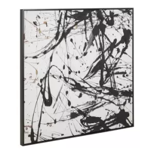 Image of Premier Housewares Astratto Black/White Wall Art