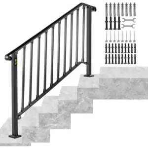 Image of Handrail Picket #4 Fits 4 or 5 Steps Matte Black
