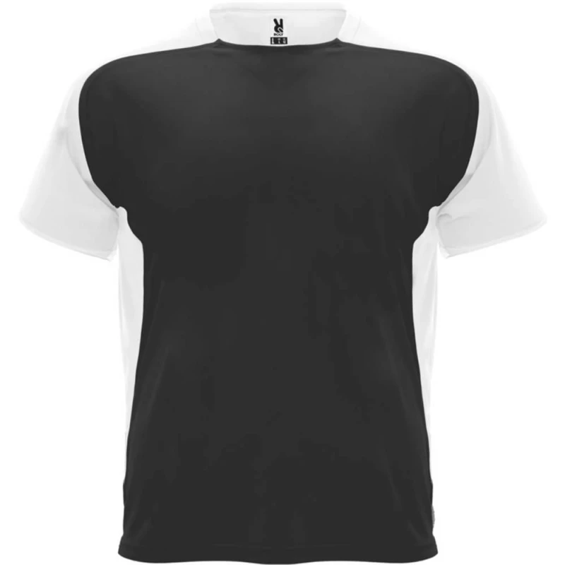 Image of ROLY Bugatti Short-Sleeved Sports T-Shirt in True Black Size: 4 Years True Black Unisex 4 Years