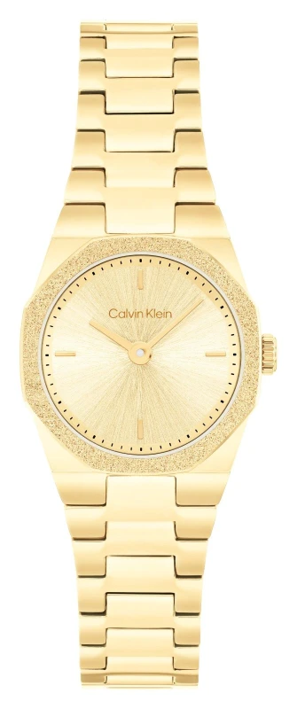 Image of Calvin Klein 25100142 Geometric Elegance (23mm) Gold Dial / Watch