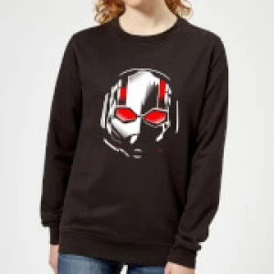 Image of Ant-Man And The Wasp Scott Mask Womens Sweatshirt - Black