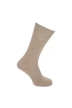 Image of Cotton Flat Knit Long Socks