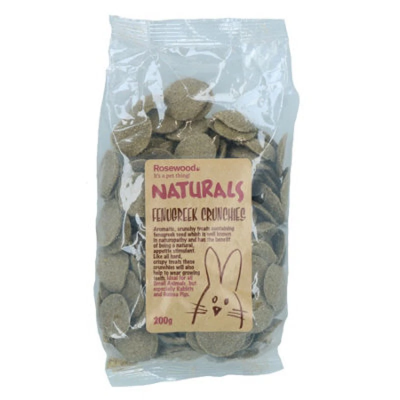 Image of AB Tools 1Pk Small Animal Pet Treat Rabbit Guinea Natural Treat Fenugreek Crunchies