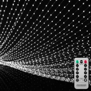 Image of Light Curtain cold white 160 LEDs 200x150cm