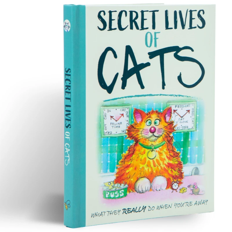 Image of Boxer Gifts The Secret Lives Of Cats: Gift Book For Cat Lovers Multi unisex One size