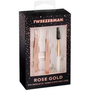 Image of Tweezerman Rose Gold Petite Perfect Eyebrows Kit