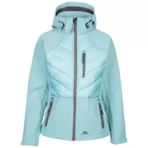 Image of Trespass Womens/Ladies Elvira Soft Shell Jacket (M) (Aquarium Blue)