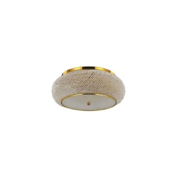 Image of Ideal Lux Pasha' - 14 Light Ceiling Light Gold