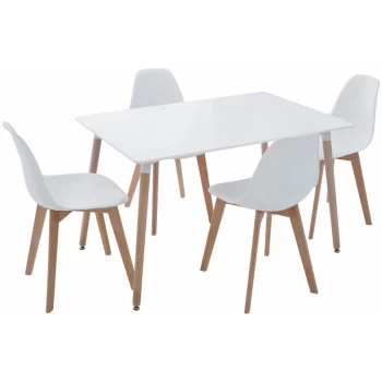 Image of Varberg Dining Set with 5pc - Premier Housewares
