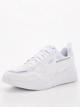 Image of Puma X-Ray 2 Square - White/Grey Size 6, Men