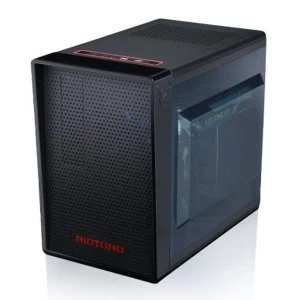Image of Riotoro CR1080 Mini Gaming Case with Window ATX No PSU 12cm Fan Full Size ATX MB GPU and PSU support