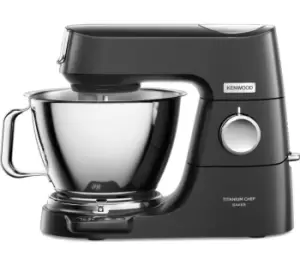 Image of Kenwood Titanium Chef Baker KVC85.004BK Stand Mixer - Black