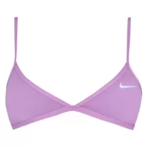 Image of Nike Lace Up 1 Piece Swimsuit Womens - Pink