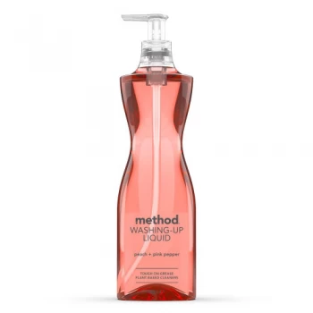 Image of Method Washing Up liquid Peach & Pink 532ml