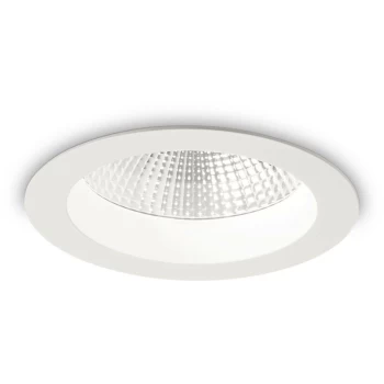 Image of Ideal Lux Lighting - Ideal Lux Basic - LED 1 Light Recessed Spotlight White IP44